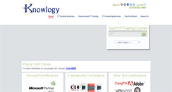 Desktop Screenshot of knowlogy.com