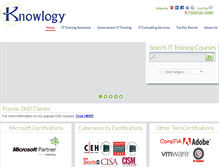 Tablet Screenshot of knowlogy.com